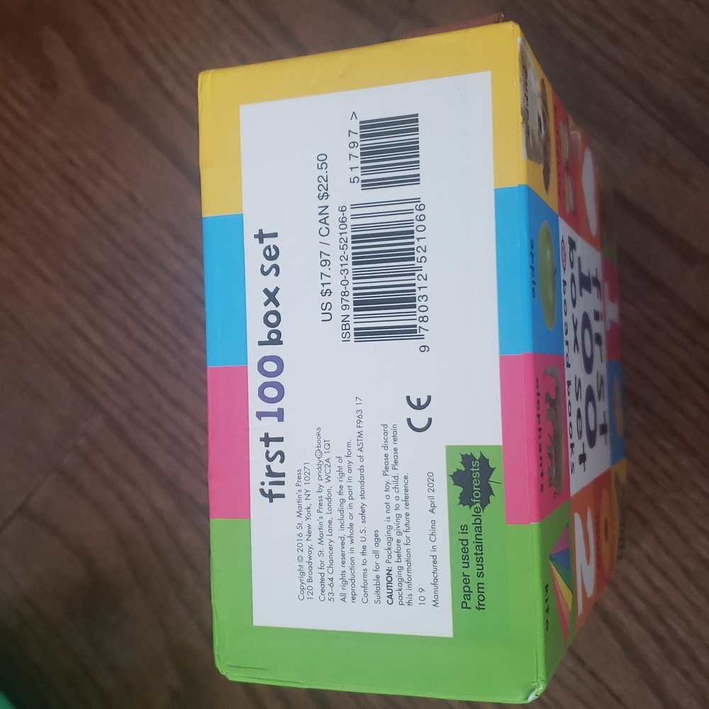 First 100 Box Set Board Books - Picture 7 of 7